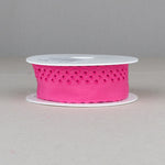Embroidered Tape Fuchsia 37mm - Ribes y Casals