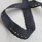 Embroidered Tape Navy 25mm - Ribes y Casals