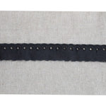 Embroidered Tape Navy 25mm - Ribes y Casals