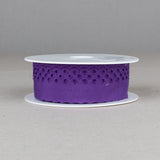 Embroidered Tape Purple 37mm - Ribes y Casals