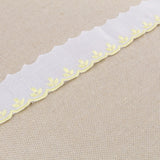 Batiste strip White Yellow 3.5cm - Ribes y Casals