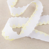 Batiste strip White Yellow 3.5cm - Ribes y Casals