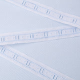 Batiste strip White y Blue 2,5cm - Ribes y Casals