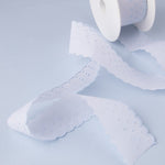 Batiste strip White y Blue 3cm - Ribes y Casals