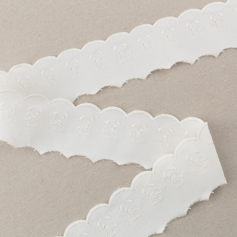 Pique strip Beige 6,5cm - Ribes y Casals