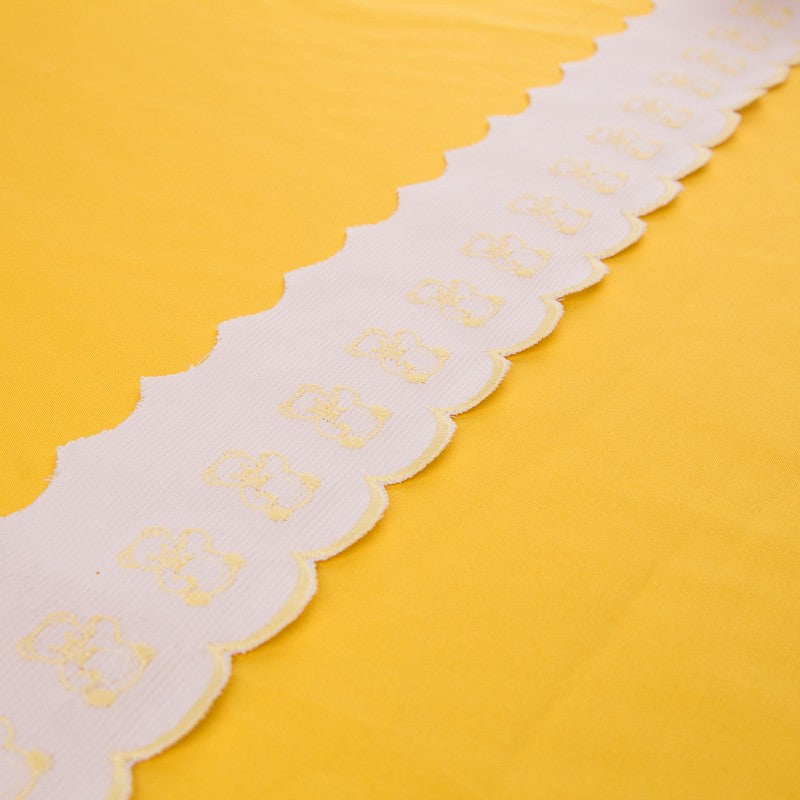 Pique strip White Yellow 6,5cm - Ribes y Casals