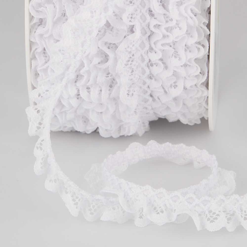 Lace Trimmings Nylon White 15mm - Ribes y Casals
