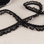 Lace Trimmings Nylon Black 15mm - Ribes y Casals