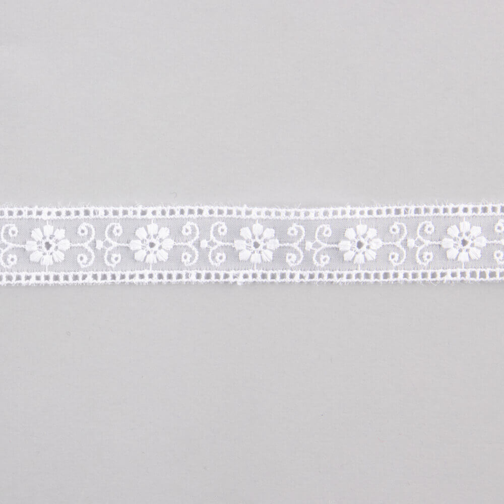 Muslin strip Embroidery 2cm - Ribes y Casals