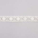 Muslin strip Embroidery beige 2cm - Ribes y Casals