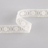 Muslin strip Embroidery beige 2cm - Ribes y Casals