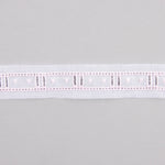 Batiste strip White y Pink 2.5cm - Ribes y Casals
