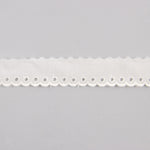 Embroidered Cotton Ribbon 2.5cm - Ribes y Casals