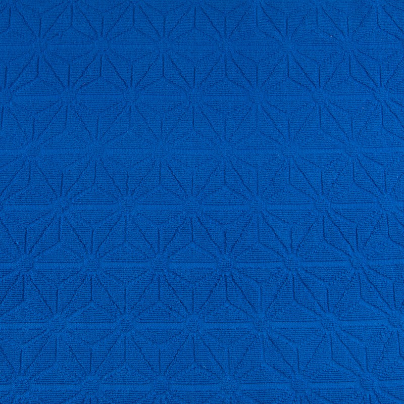Fabric Towel Geometric Canvas in Blue - Ribes y Casals