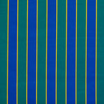 Teflon Awning Blue Stripe Green - Ribes y Casals