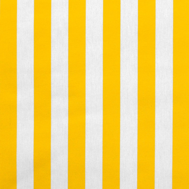 Teflon Awning Stripes Yellow White - Ribes y Casals