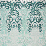 Tulle Embroidered Gradient Green - Ribes y Casals