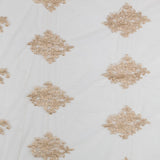 Reembroidered Tulle Beige - Ribes y Casals