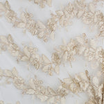 Reembroidered Tulle Ecru - Ribes y Casals