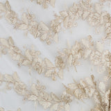 Reembroidered Tulle Ecru - Ribes y Casals