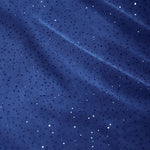 Blue Glitter Elastic Tulle - Ribes y Casals