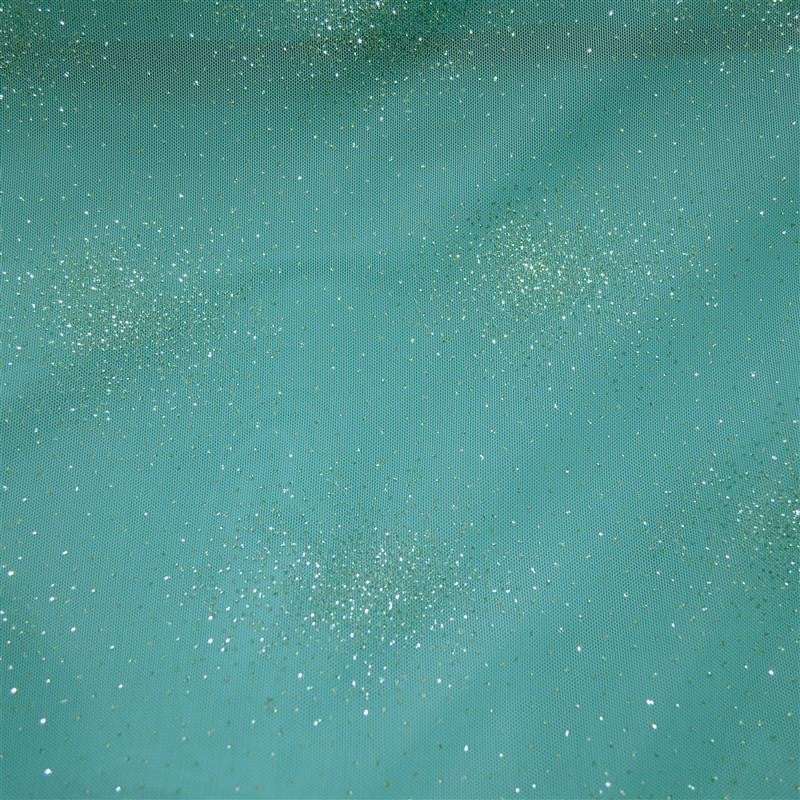 Tul Stretch Glitter Green - Ribes y Casals