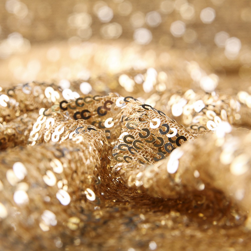 Tulle Sequins Gold - Ribes y Casals