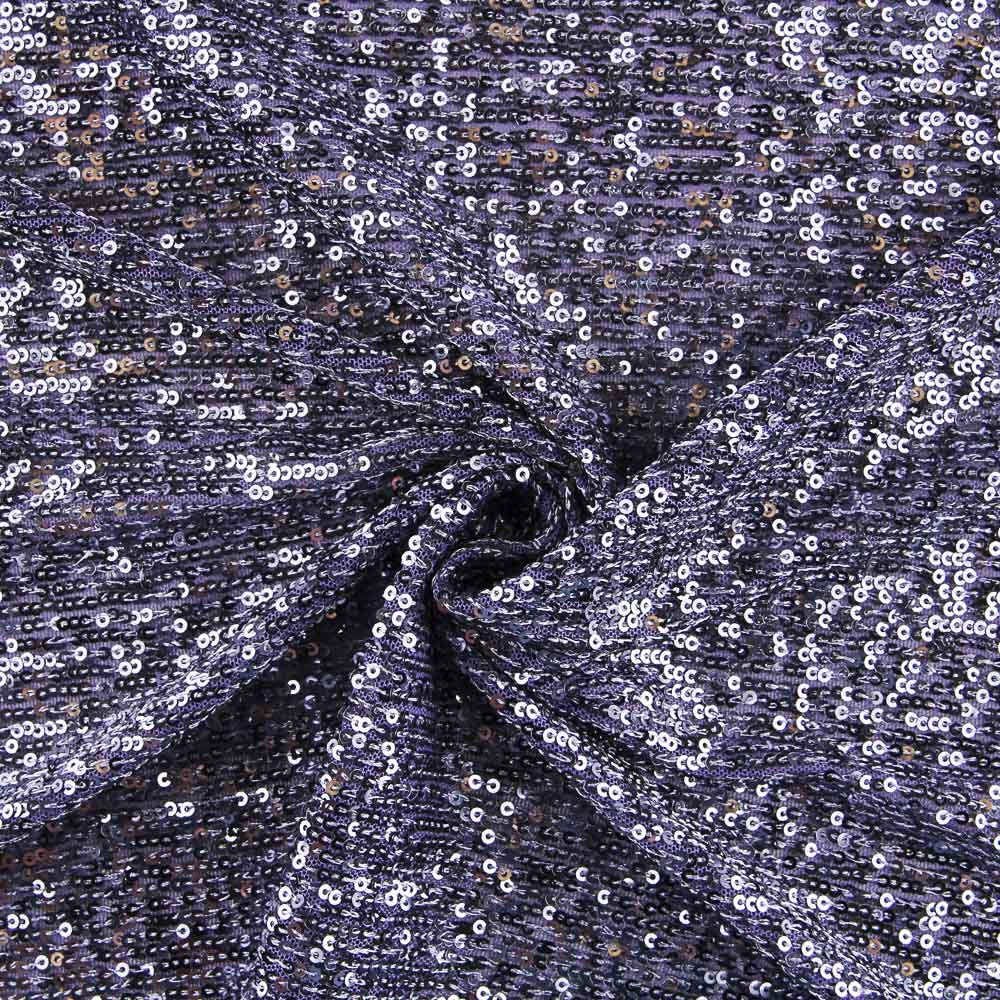 Tulle Sequins Purple - Ribes y Casals