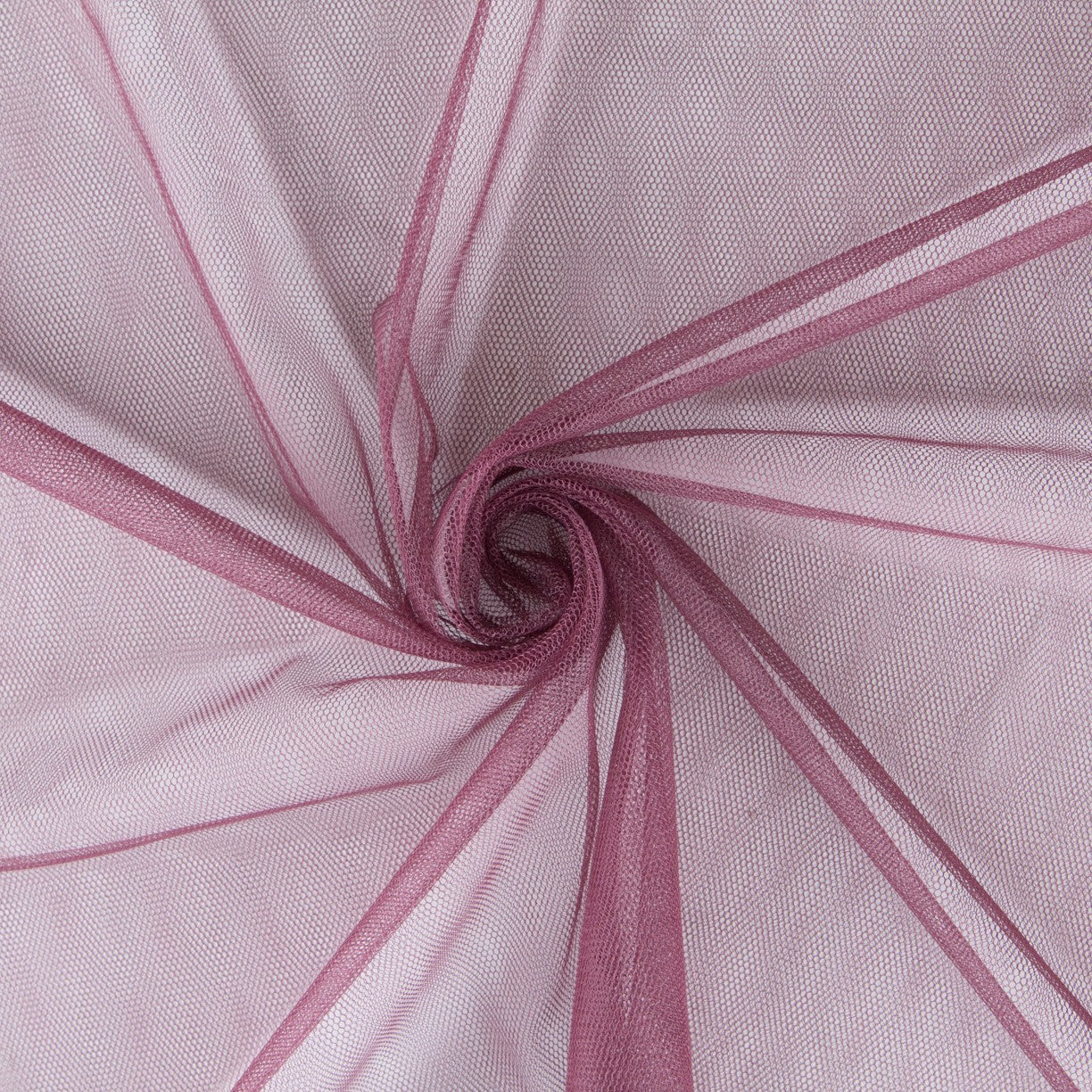Illusion Tull Fabric Burgundy - Ribes y Casals