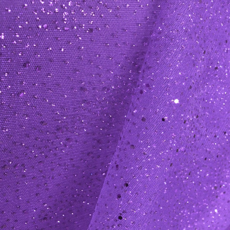 Tulle Speckled Glitter Purple - Ribes y Casals