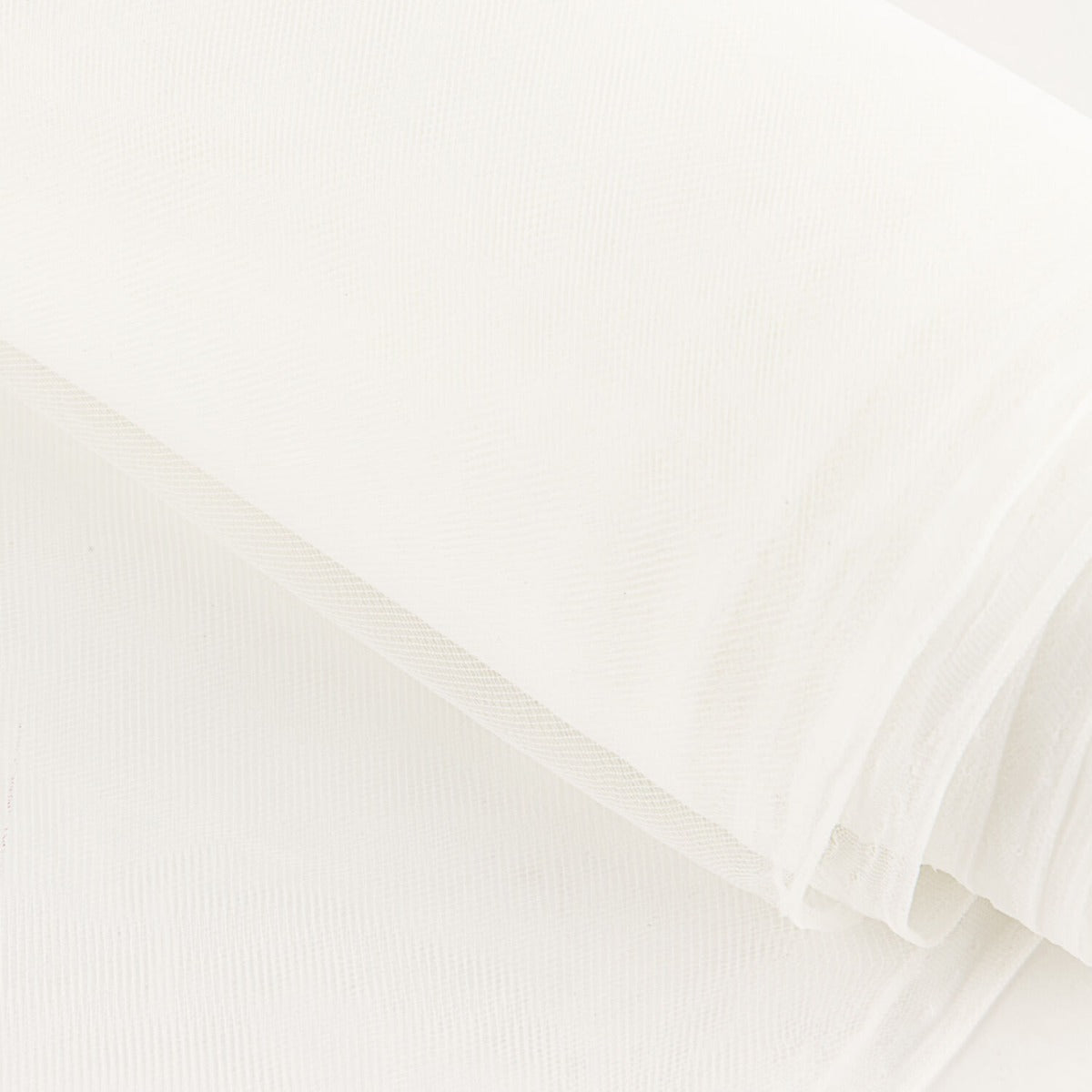 Natural White Illusion Tulle - Ribes y Casals