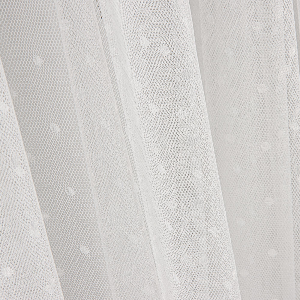 White Plumeti Tulle - Ribes y Casals