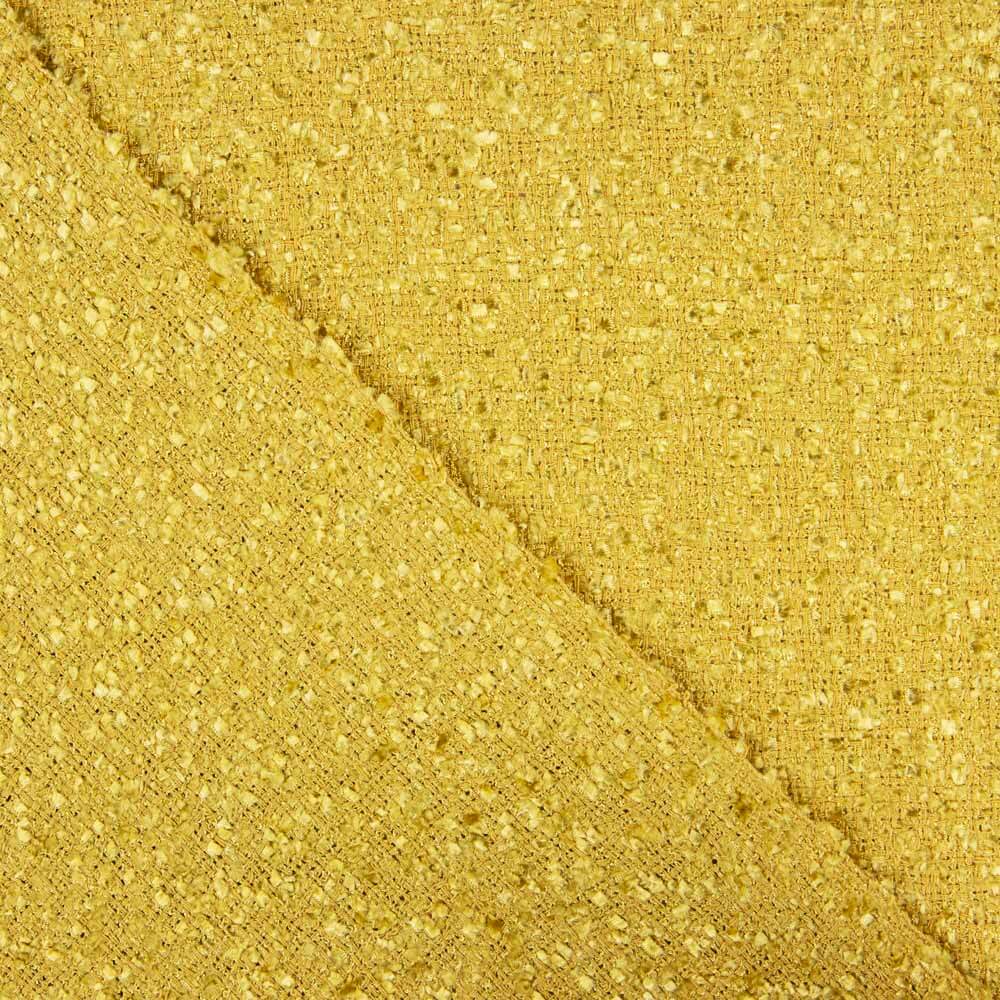 Tweed Wool Boucle Yellow - Ribes y Casals