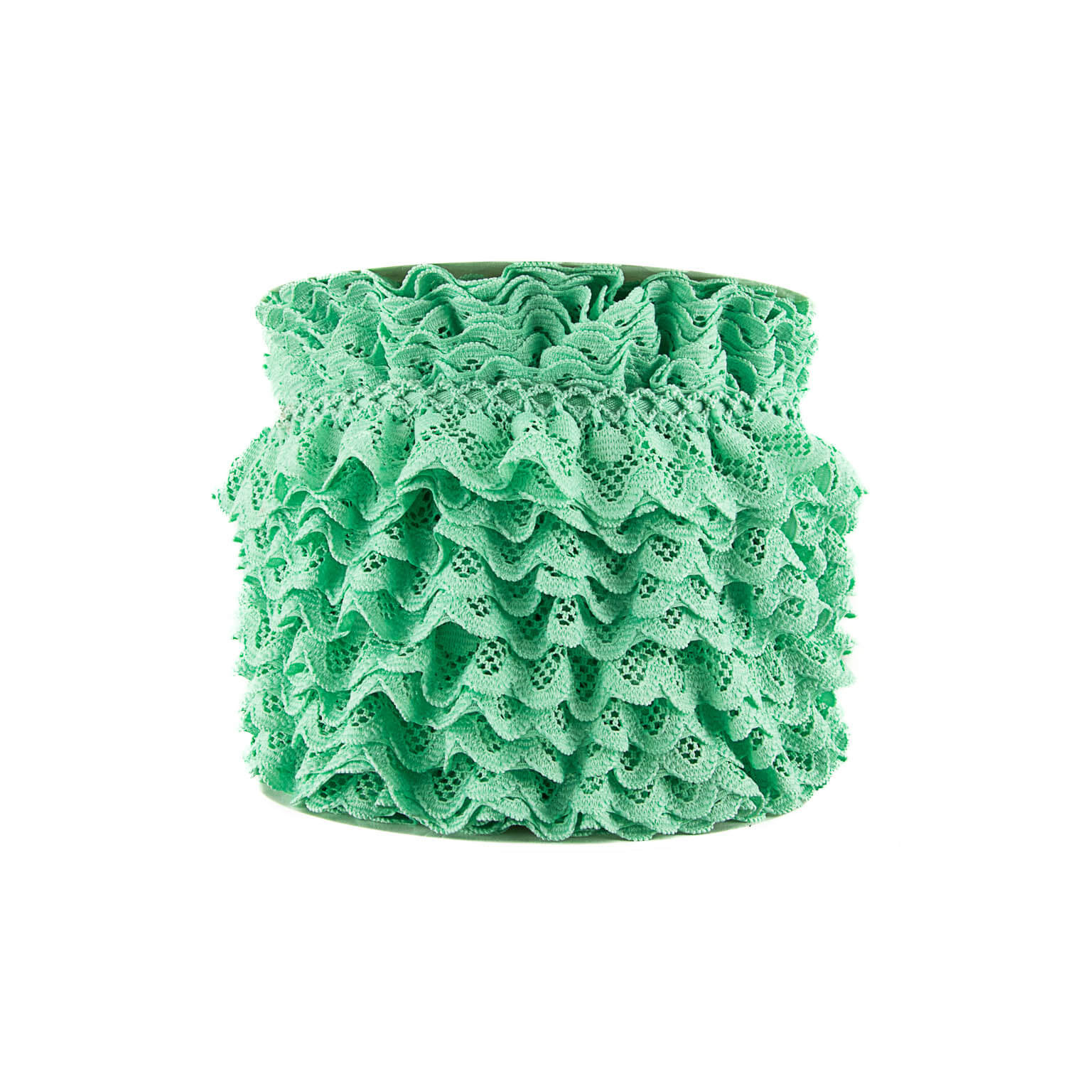Mint Green Lace Trim 22 mm - Ribes y Casals