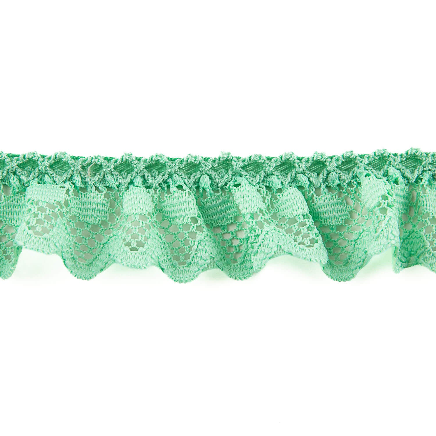 Mint Green Lace Trim 22 mm - Ribes y Casals