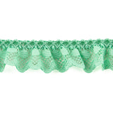 Mint Green Lace Trim 22 mm - Ribes y Casals