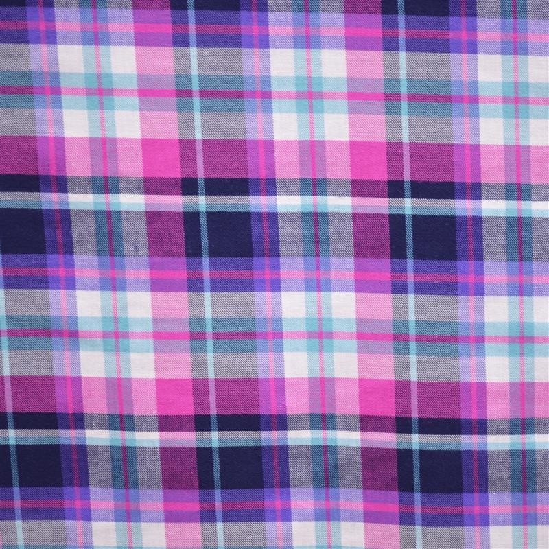 Viyella Checks Black Fuchsia - Ribes y Casals