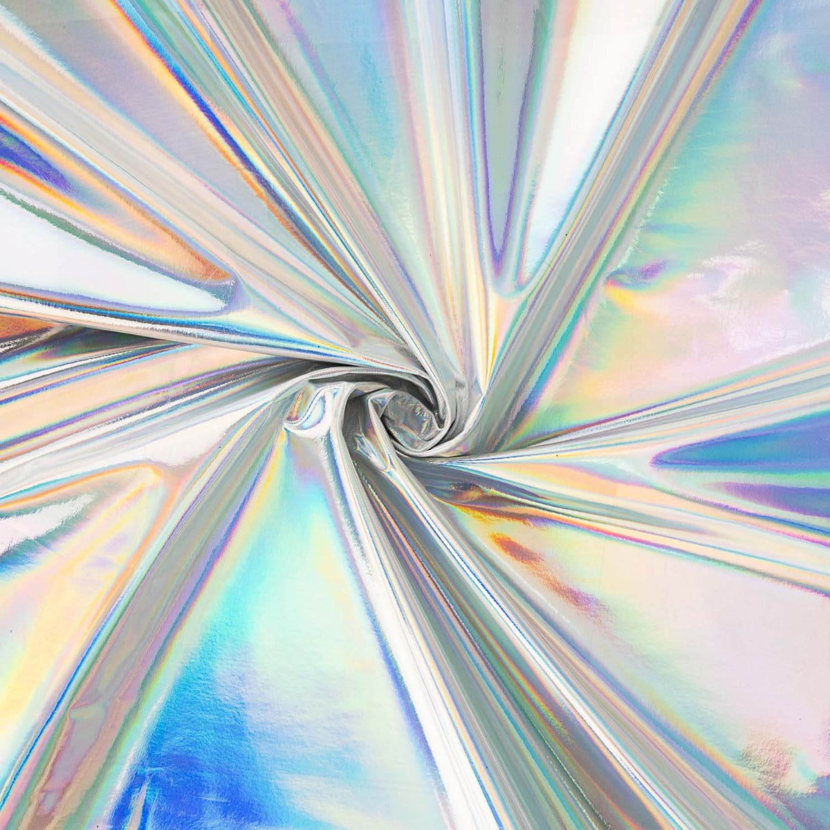 Holographic Patent Vinyl Silver - Ribes y Casals