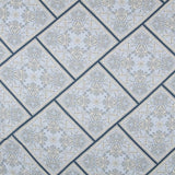 Blue Paisley Mosaic Viscose - Ribes y Casals