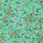Viscose Green Carnations - Ribes y Casals