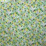 Viscose Flower Green - Ribes y Casals
