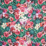 Black Dahlias Flowers Viscose - Ribes y Casals