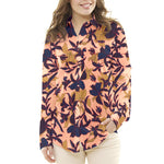 Viscose Floral Pink Salmon - Ribes y Casals