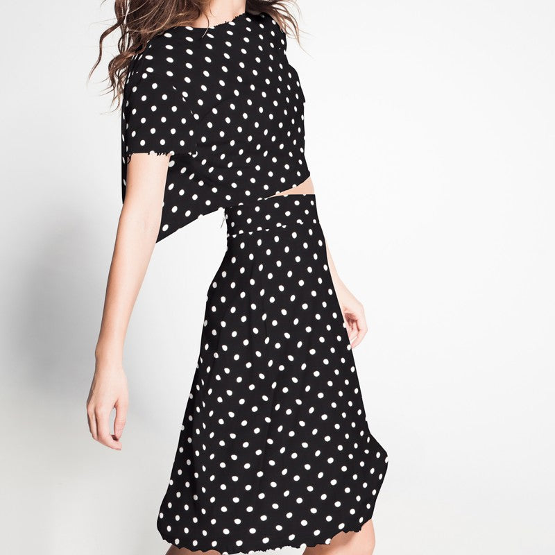 Viscose Storks Black - Ribes y Casals