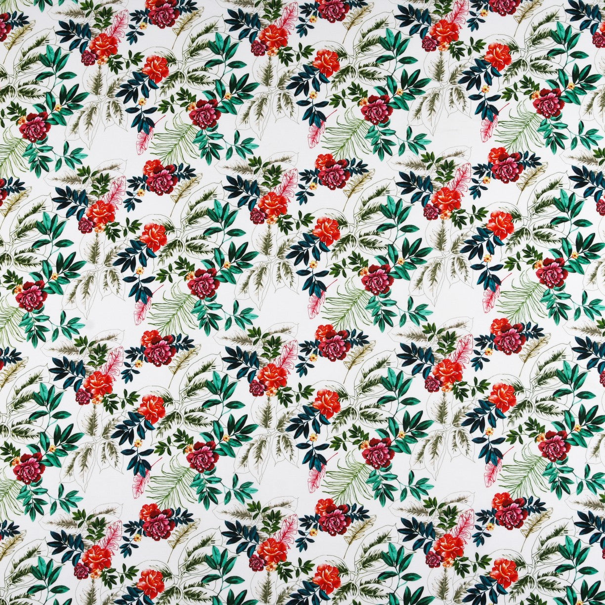 Lycra Cotton Cretonne Bluish - Ribes y Casals