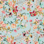 Viscose Rustic Floral Blue - Ribes y Casals
