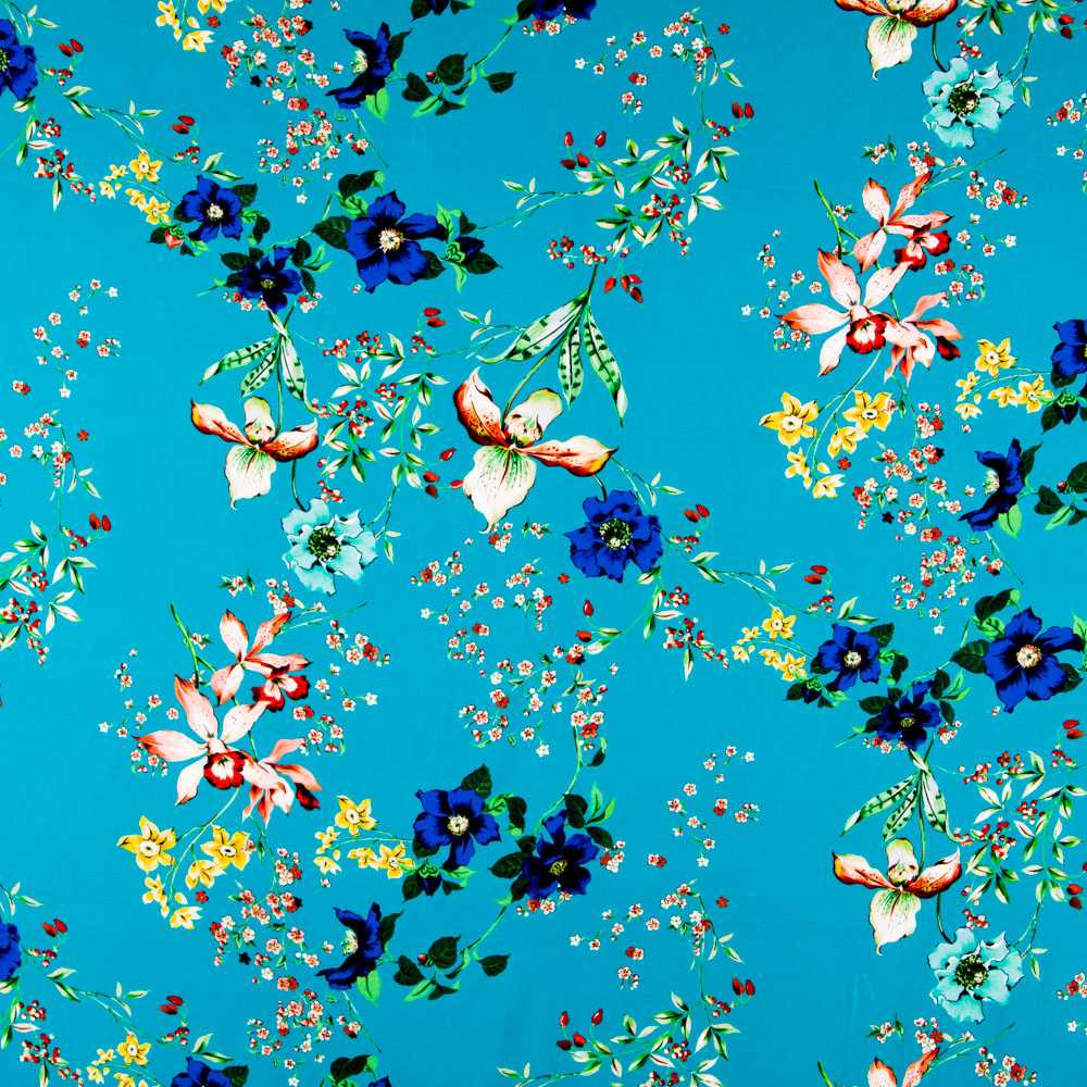 Viscose Turquoise Tropical - Ribes y Casals