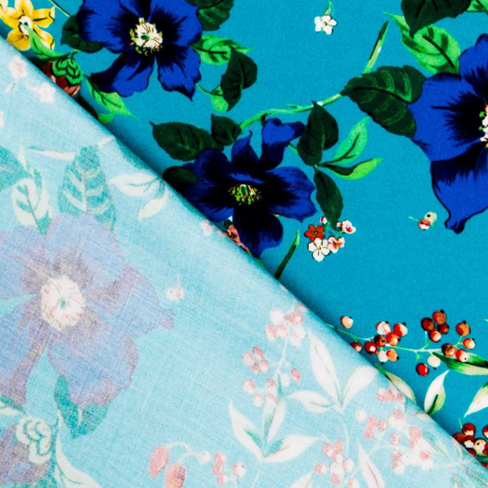 Viscose Turquoise Tropical - Ribes y Casals