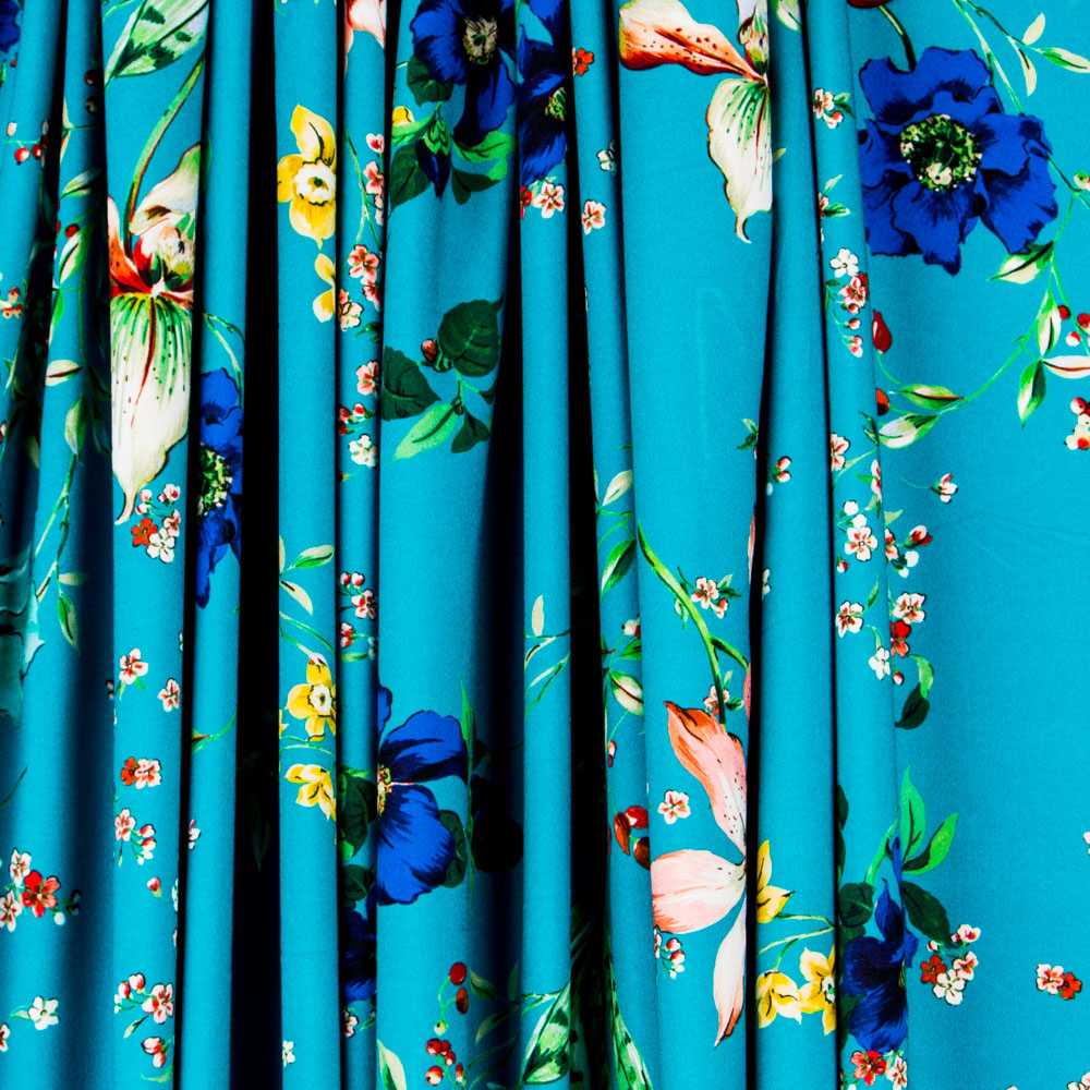 Viscose Turquoise Tropical - Ribes y Casals