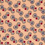 Viscose Winter Geometrical Salmon - Ribes y Casals